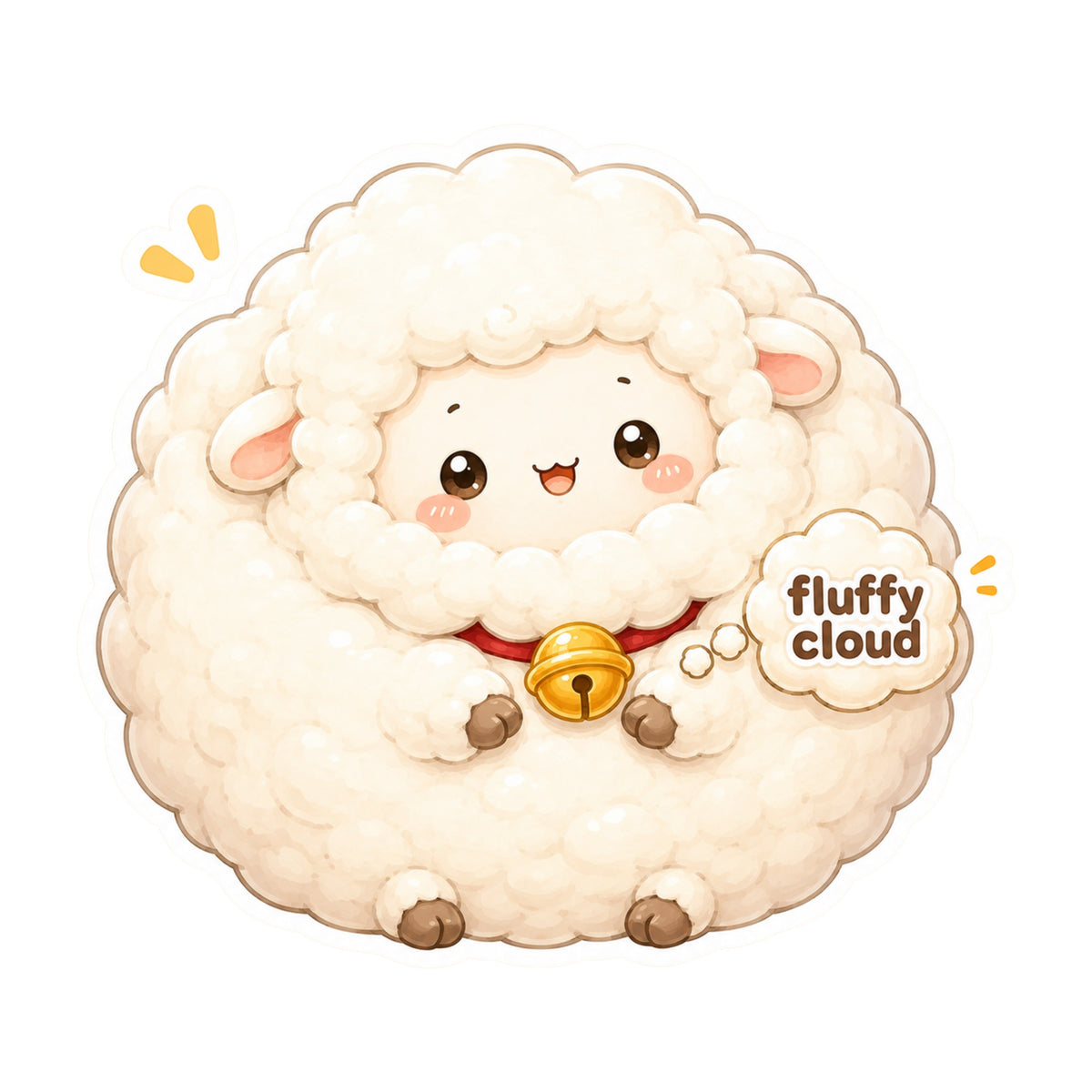 Fluffy Cloud Sheep