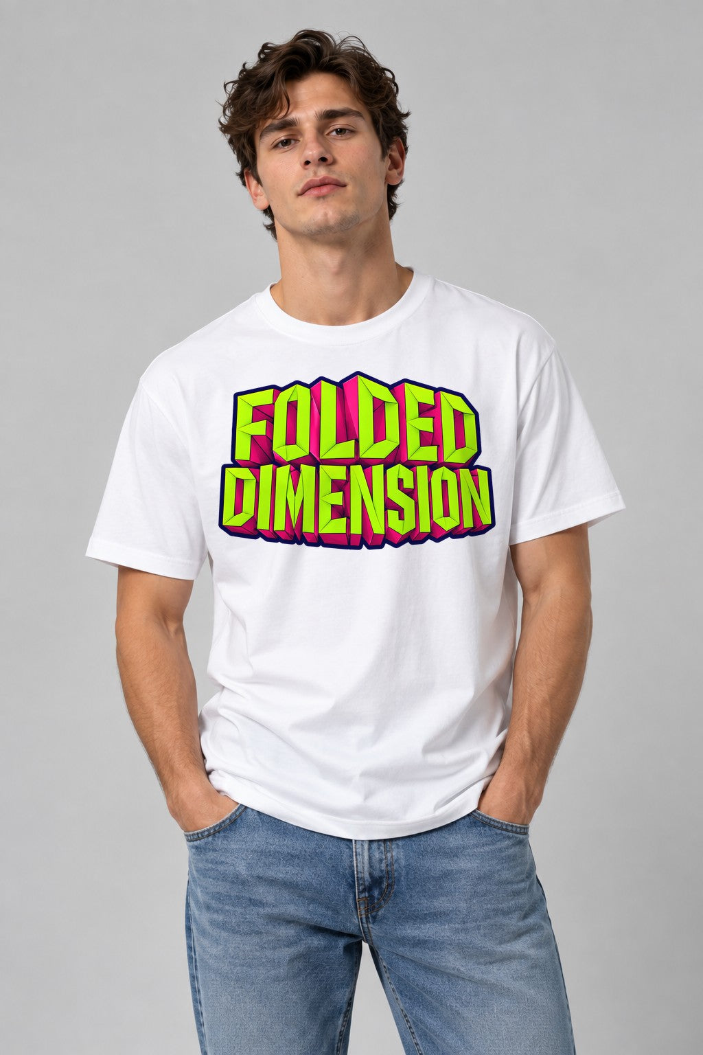 Folded Dimension - White