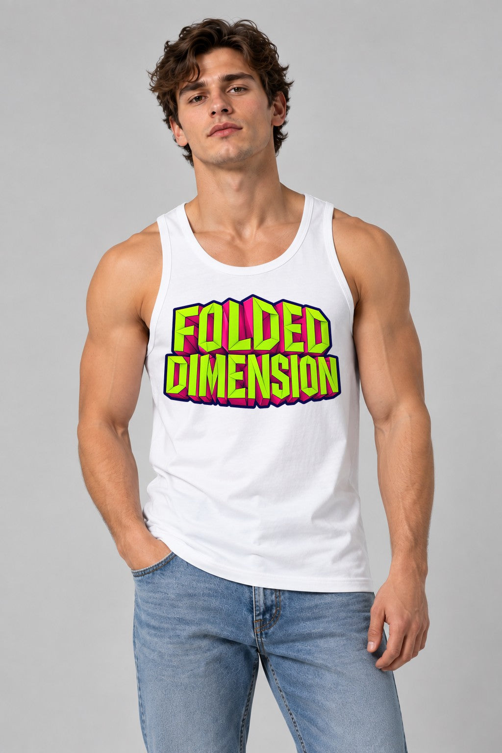 Folded Dimension - White