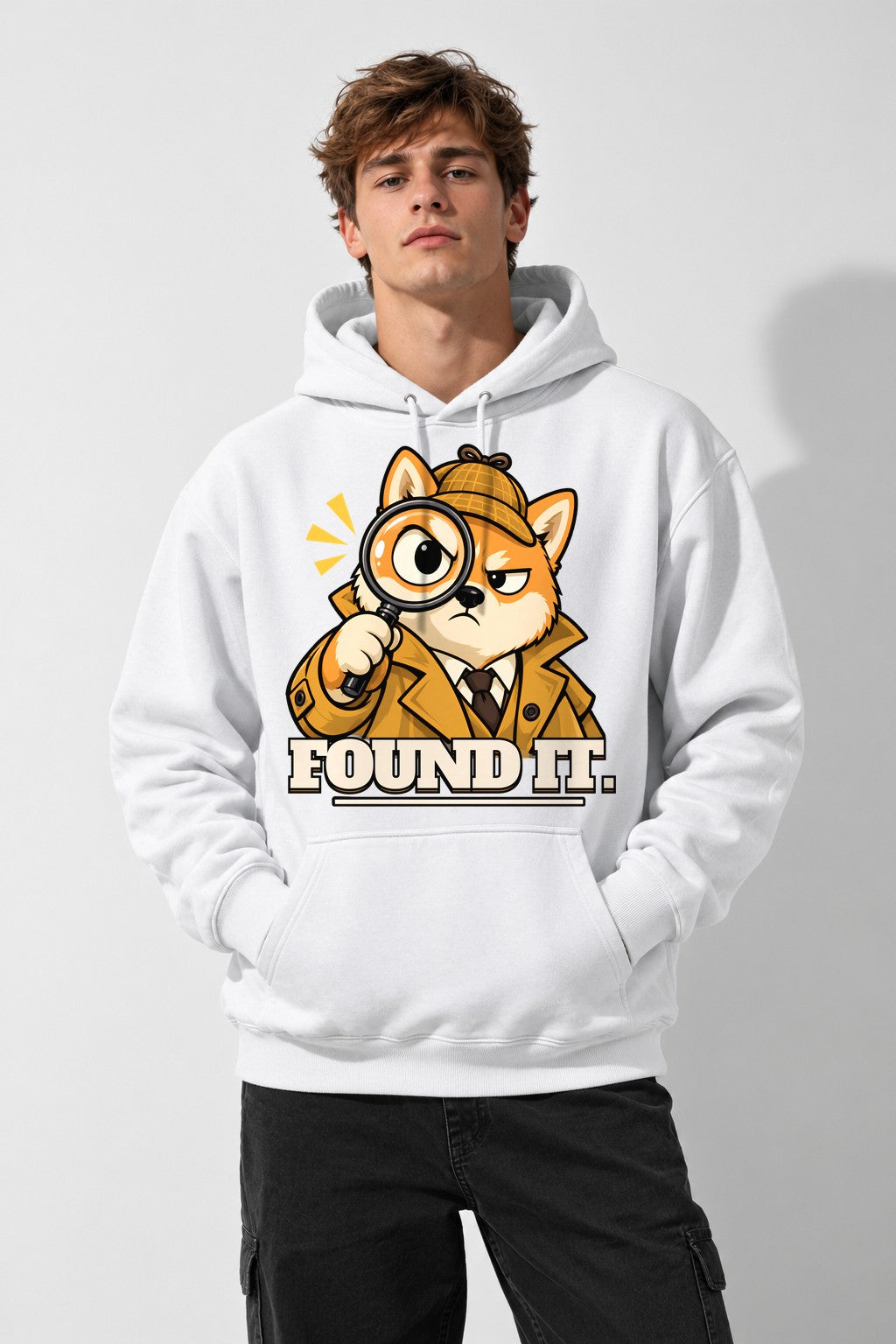 Found It Detective - White