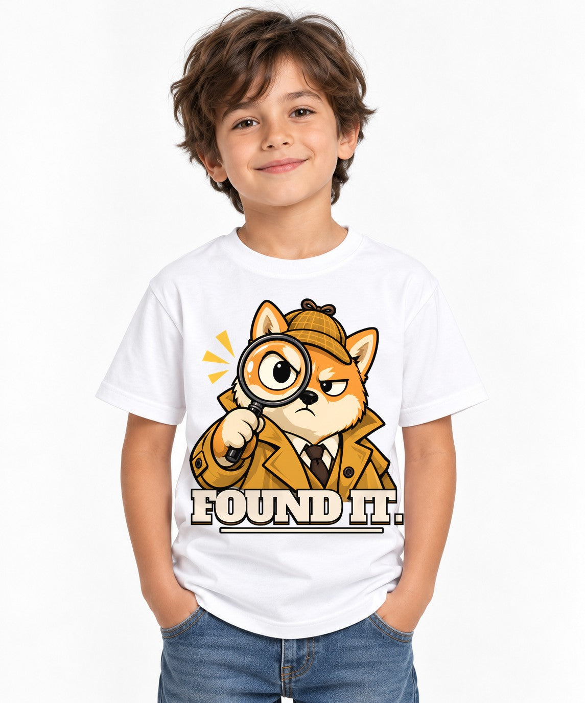 Found It Detective - White