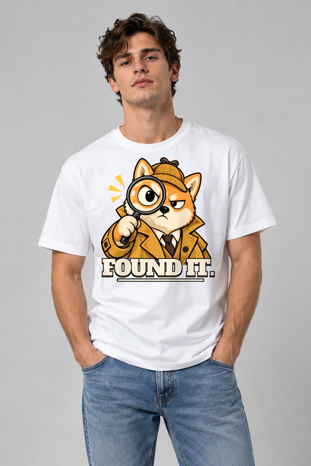 Found It Detective - White