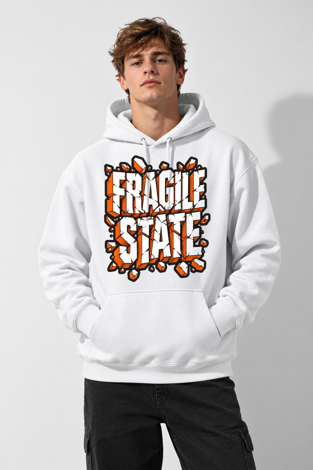 Fragile Shattered State - White