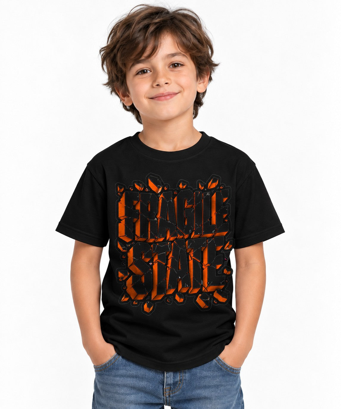 Fragile Shattered State - Black