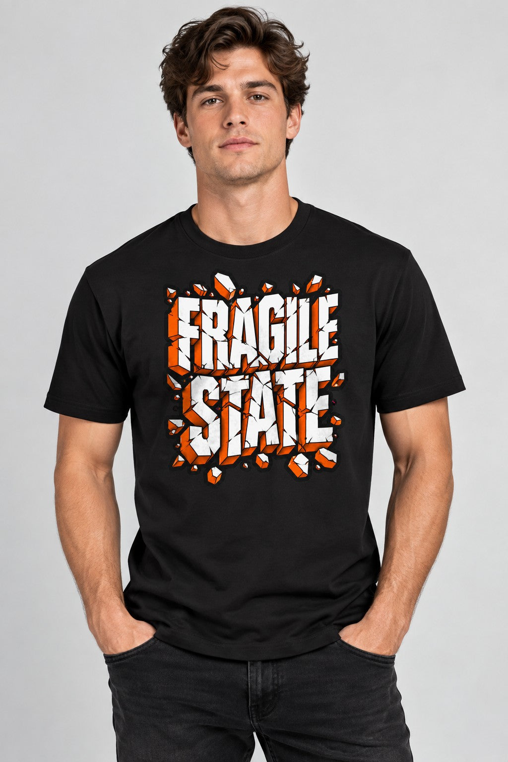 Fragile Shattered State - Black