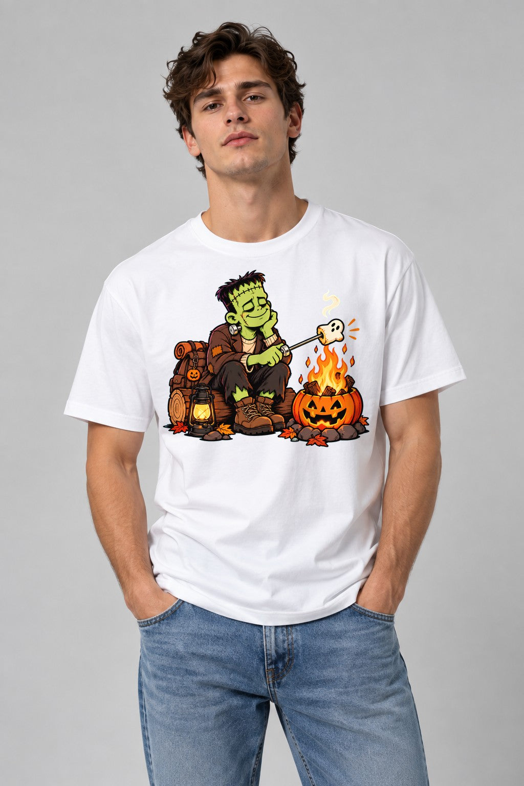 Frankenstein Campfire - White