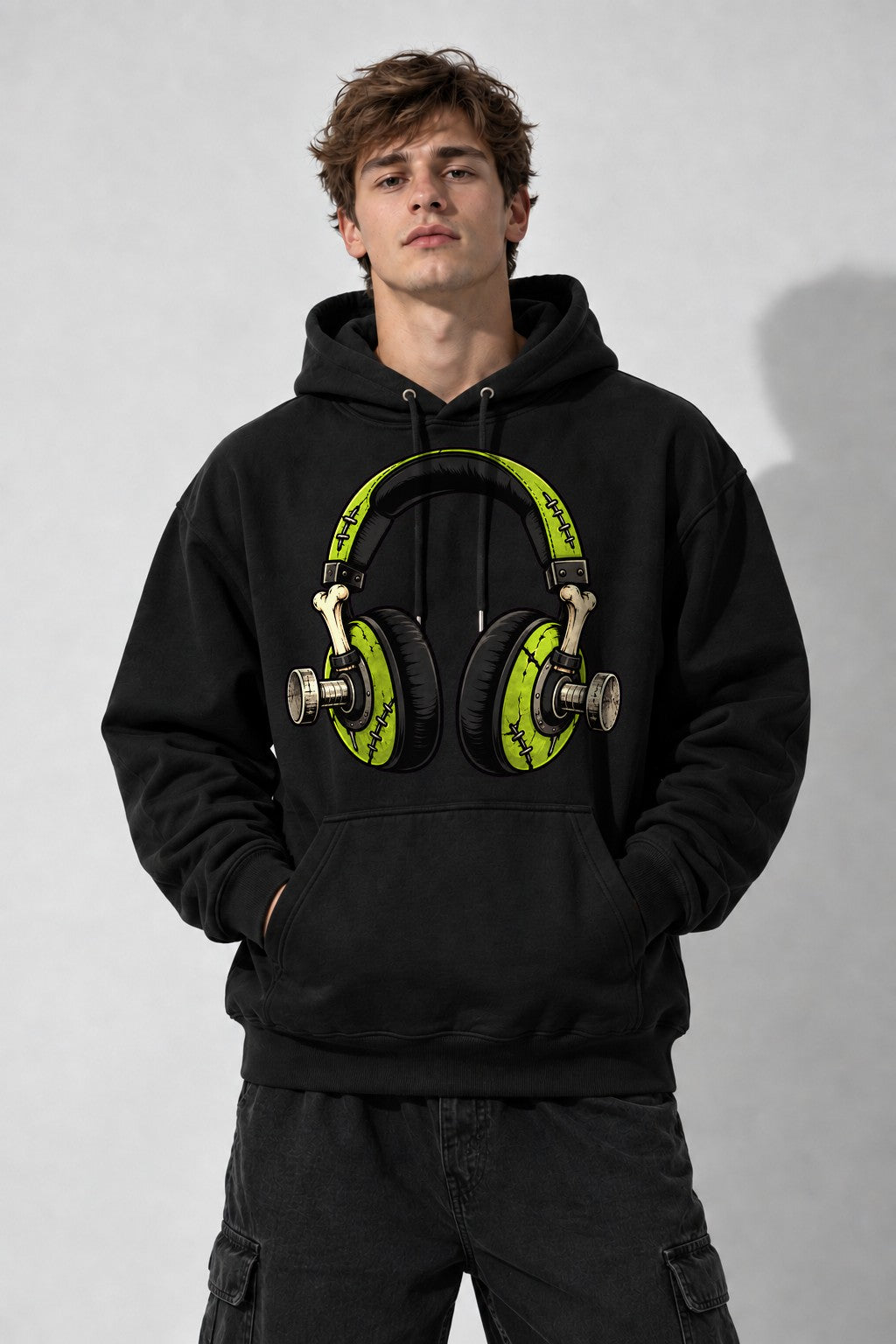Frankenstein Headphones - Black