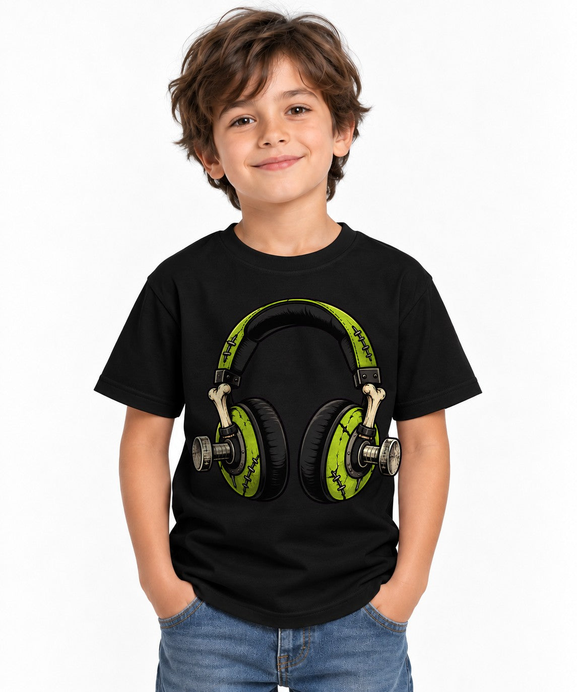 Frankenstein Headphones - Black