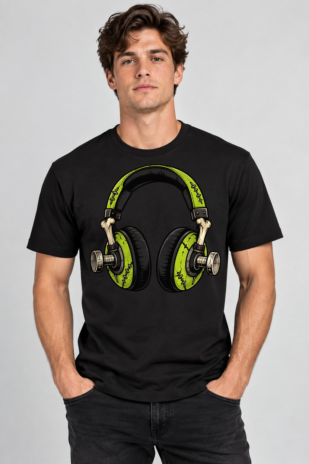 Frankenstein Headphones - Black