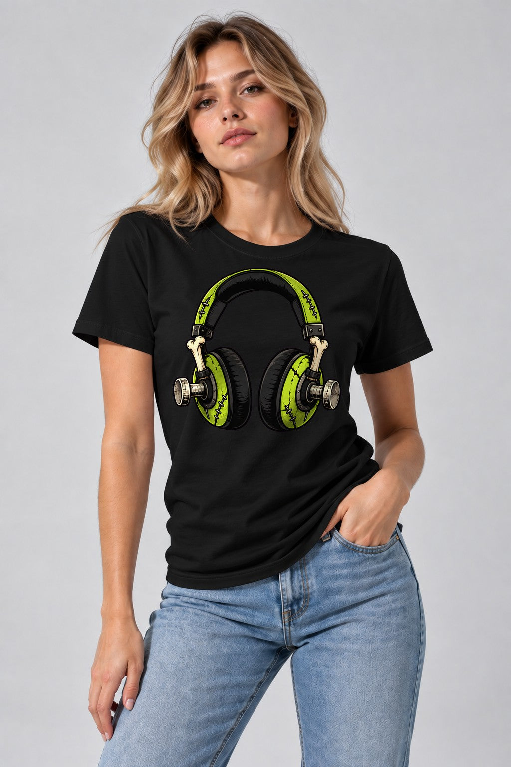 Frankenstein Headphones - Black
