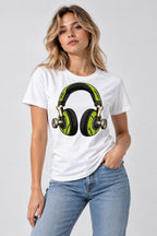 Frankenstein Headphones - White