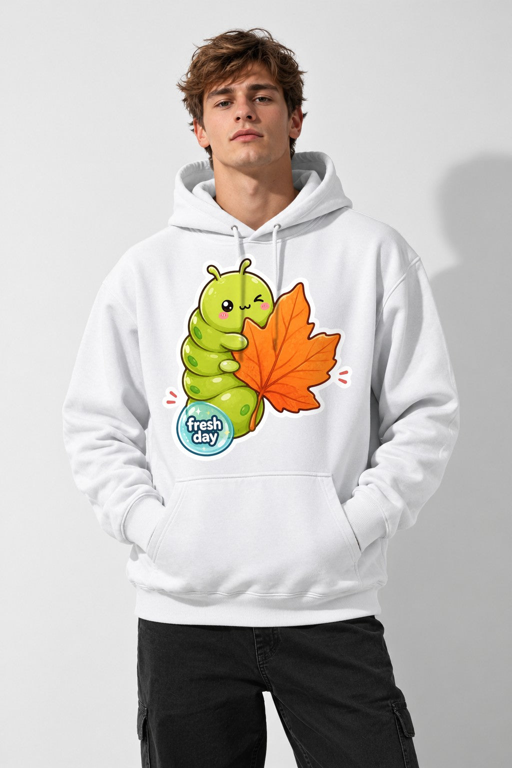 Fresh Day Caterpillar - White