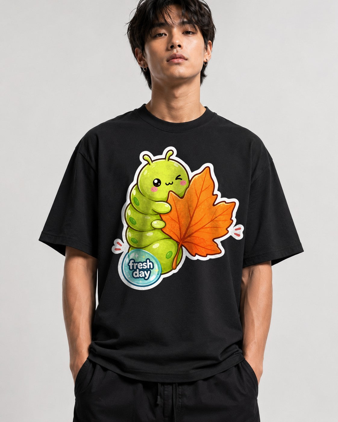 Fresh Day Caterpillar - Black