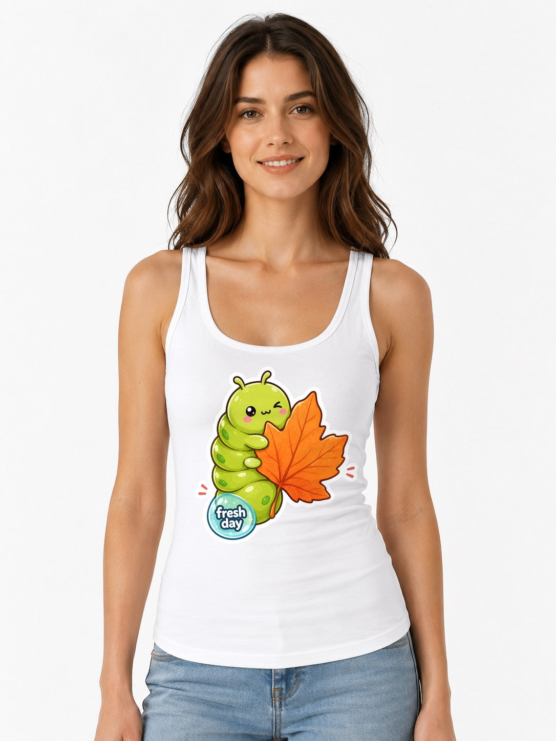 Fresh Day Caterpillar - White