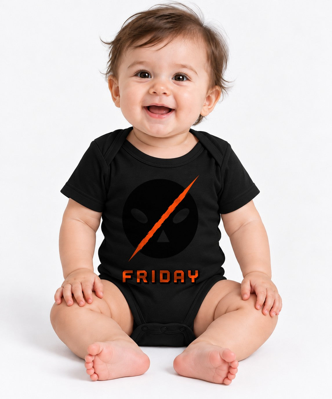 Friday Lightning Mask - Black
