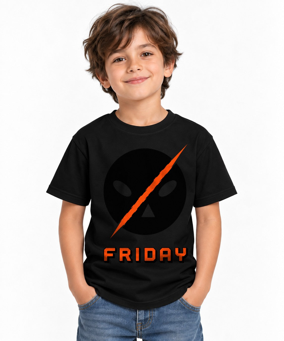 Friday Lightning Mask - Black