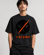 Friday Lightning Mask - Black