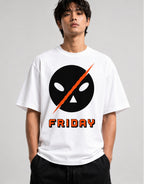 Friday Lightning Mask - White