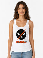 Friday Lightning Mask - White