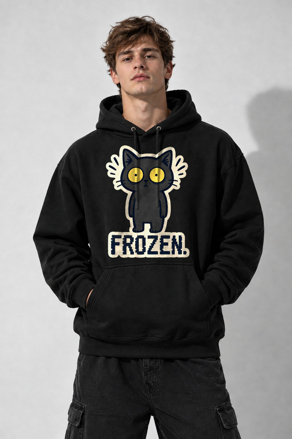 Frozen Cat - Black