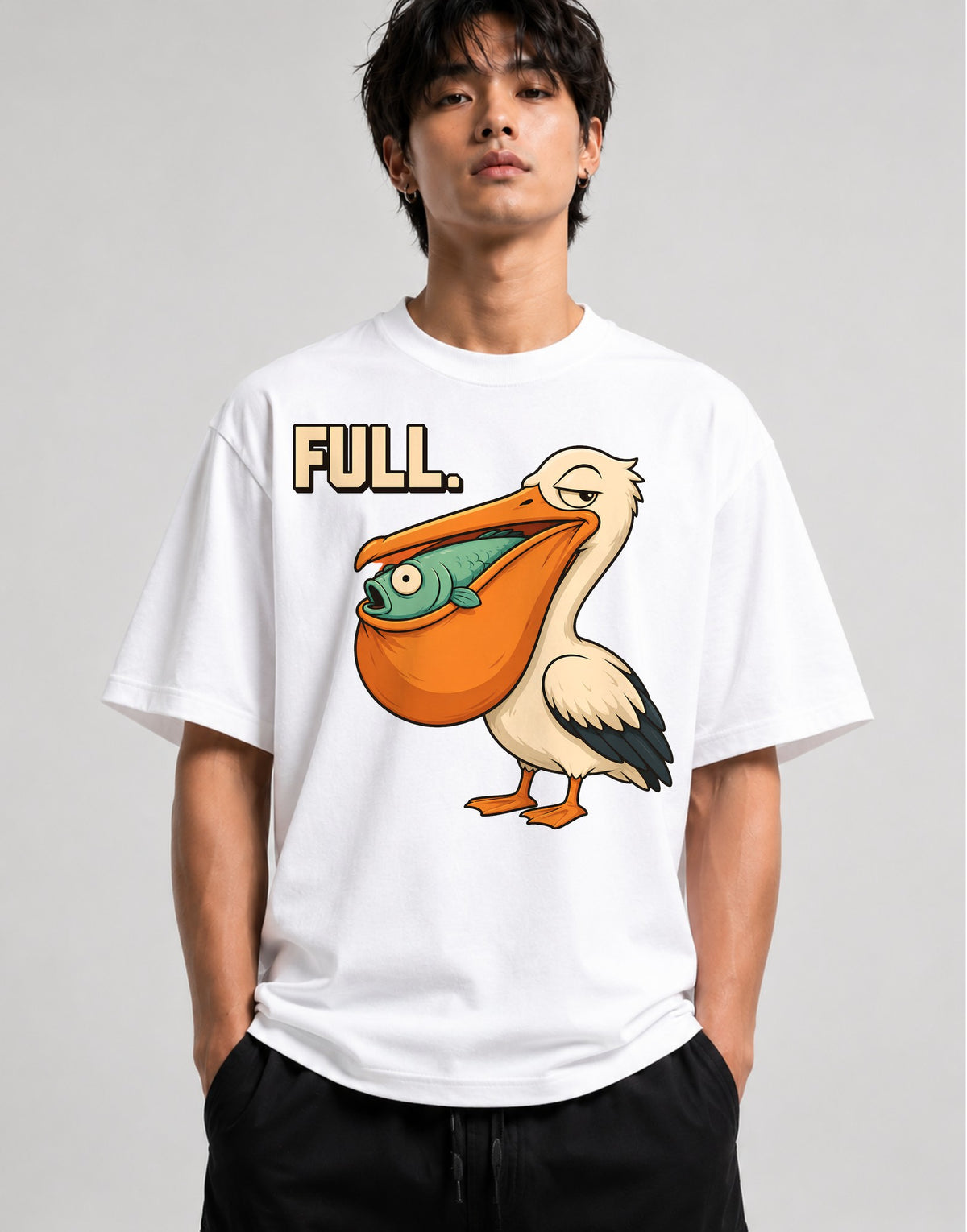 Full Pelican - White
