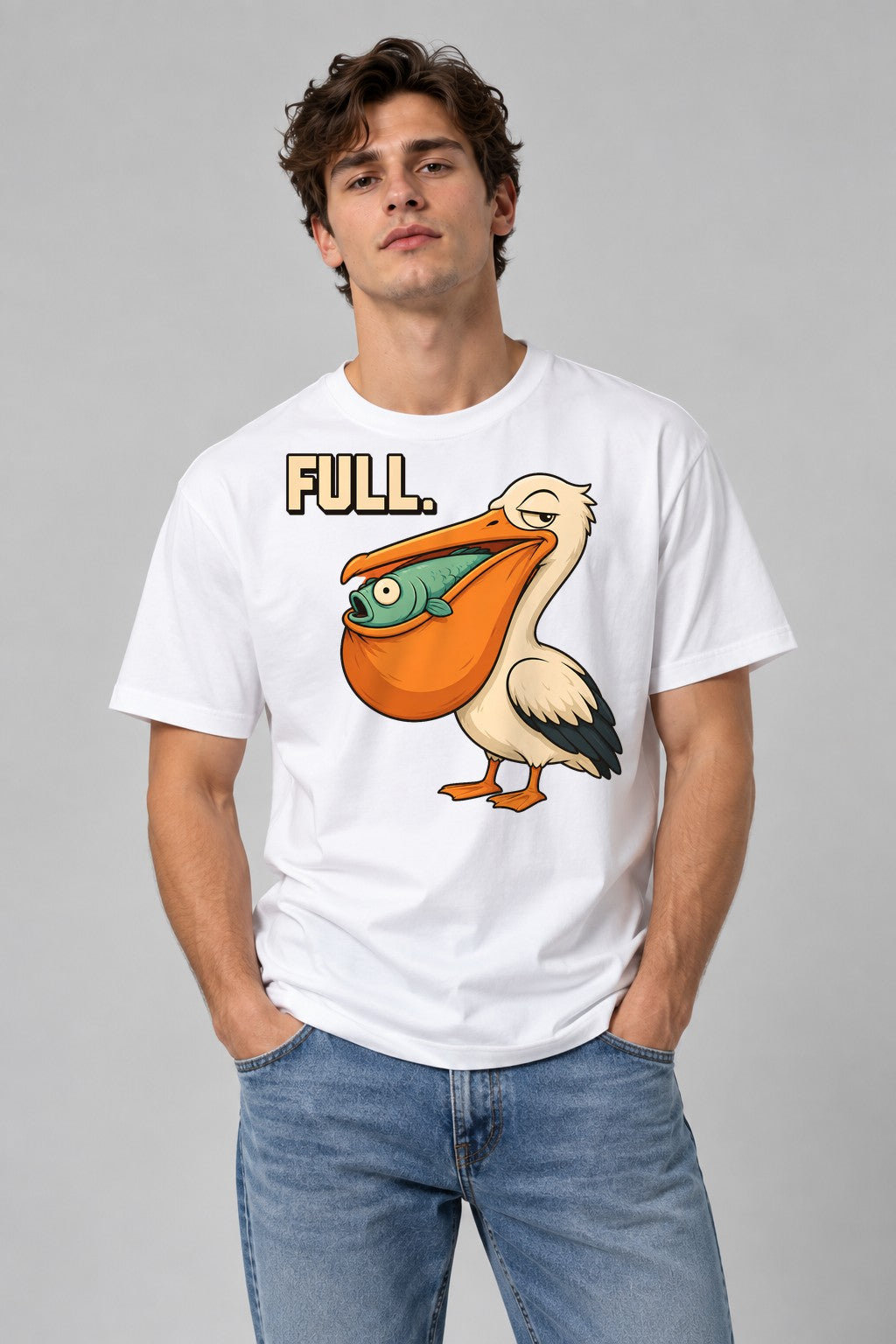 Full Pelican - White