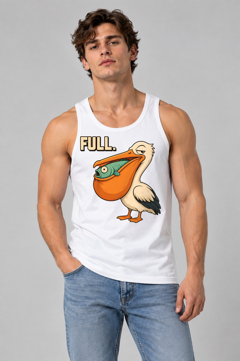 Full Pelican - White