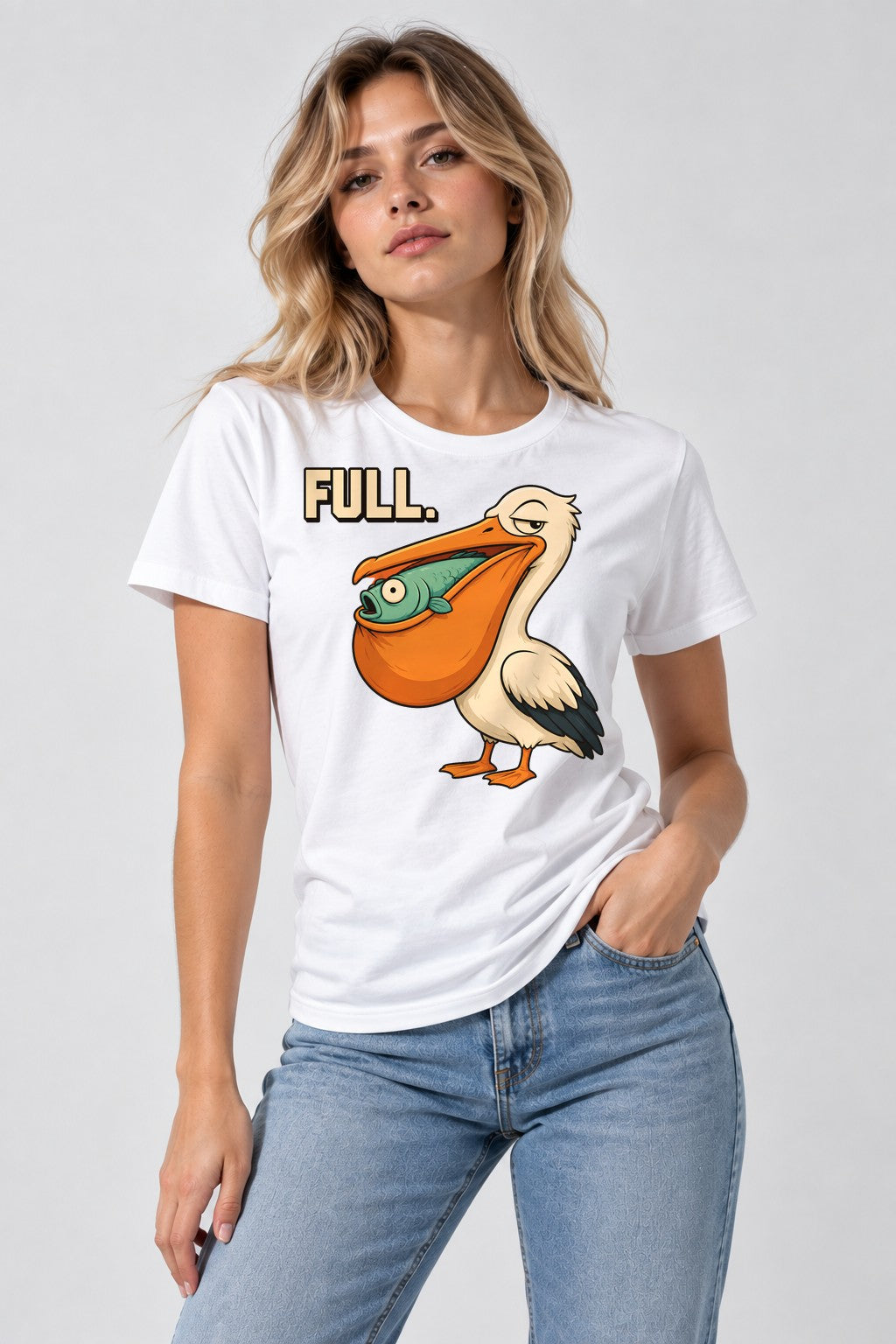 Full Pelican - White