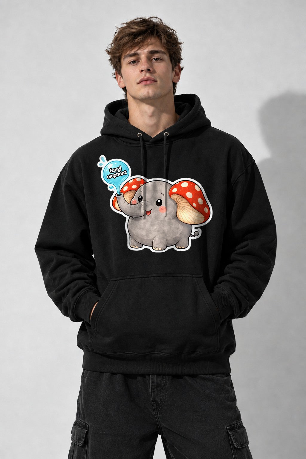 Fungi Elephant - Black