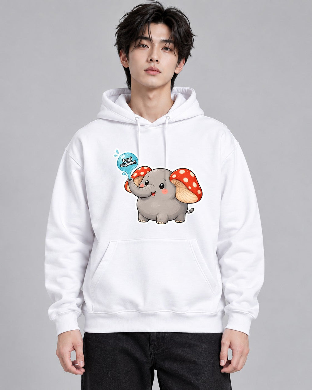 Fungi Elephant - White