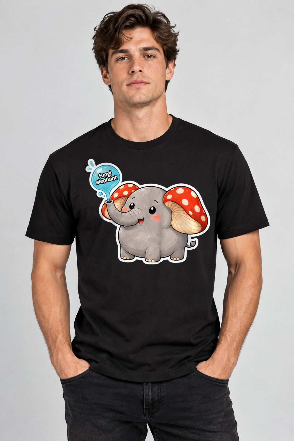 Fungi Elephant - Black