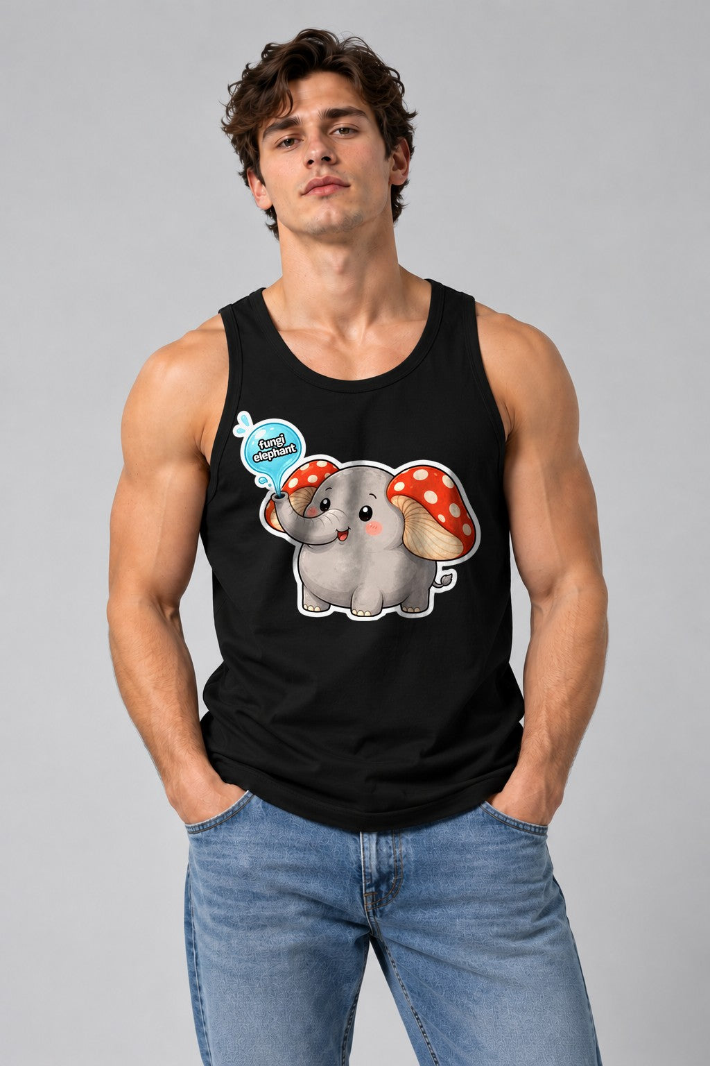 Fungi Elephant - Black