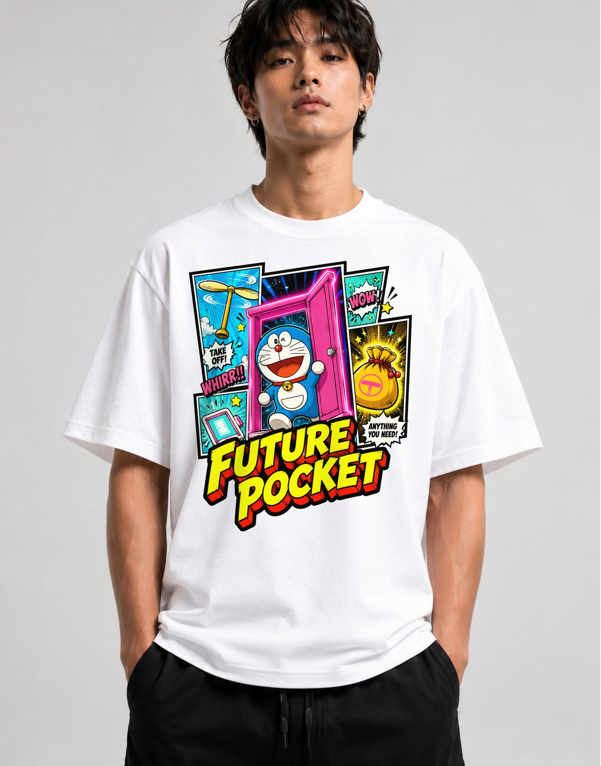 Future Pocket - White