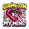 Game On Lvl Max Retro Gamer Shirt - Pixel Art Cat Gaming Tee