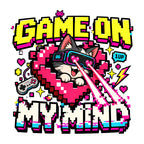 Game On Lvl Max Retro Gamer Shirt - Pixel Art Cat Gaming Tee