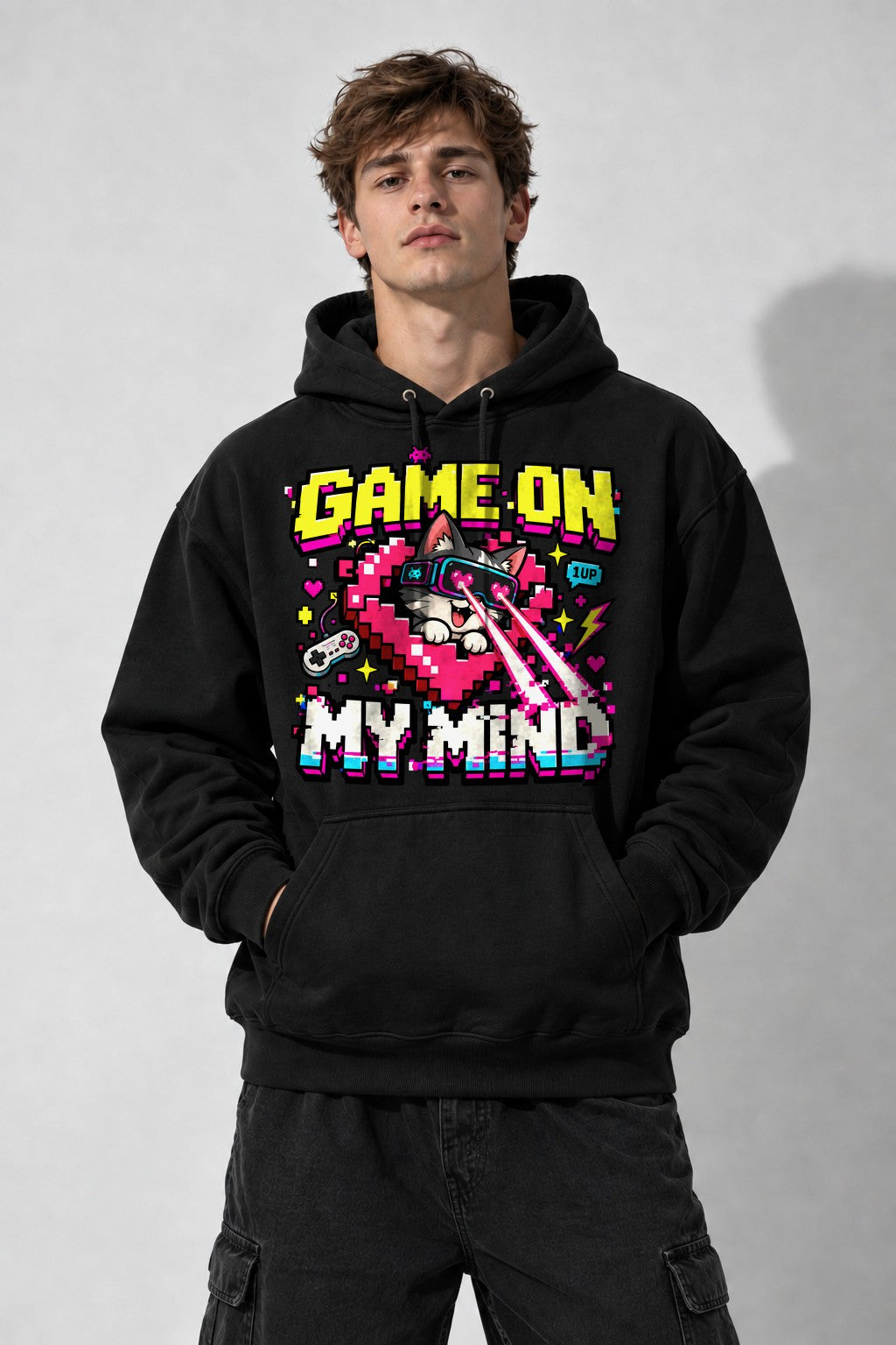 Game On Lvl Max - Black