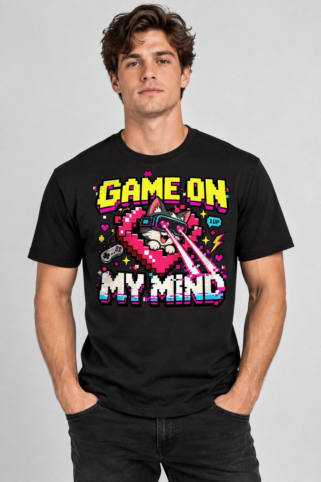 Game On Lvl Max - Black