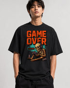 Game Over Skeleton - Black