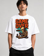 Game Over Skeleton - White