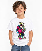 Gamer Skull Devil - White