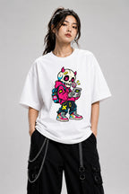 Gamer Skull Devil - White