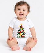Geometric Christmas Tree - White