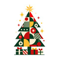 Geometric Christmas Tree