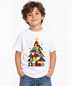 Geometric Christmas Tree - White