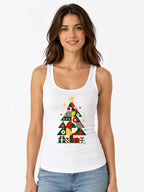 Geometric Christmas Tree - White
