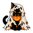 Ghost Cat Pumpkin
