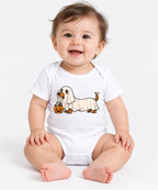 Ghost Dog Trick Or Treat - White