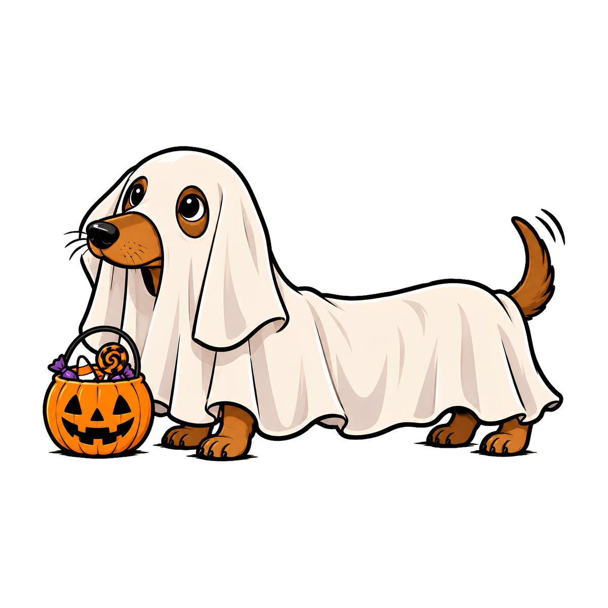 Ghost Dog Trick Or Treat