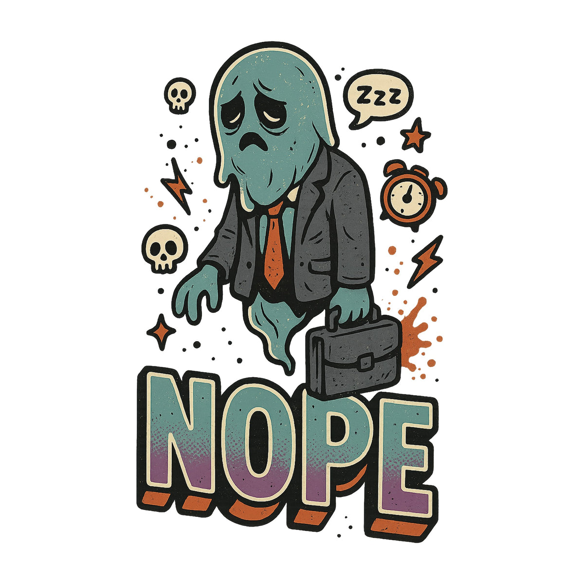Ghost Salaryman Burnout