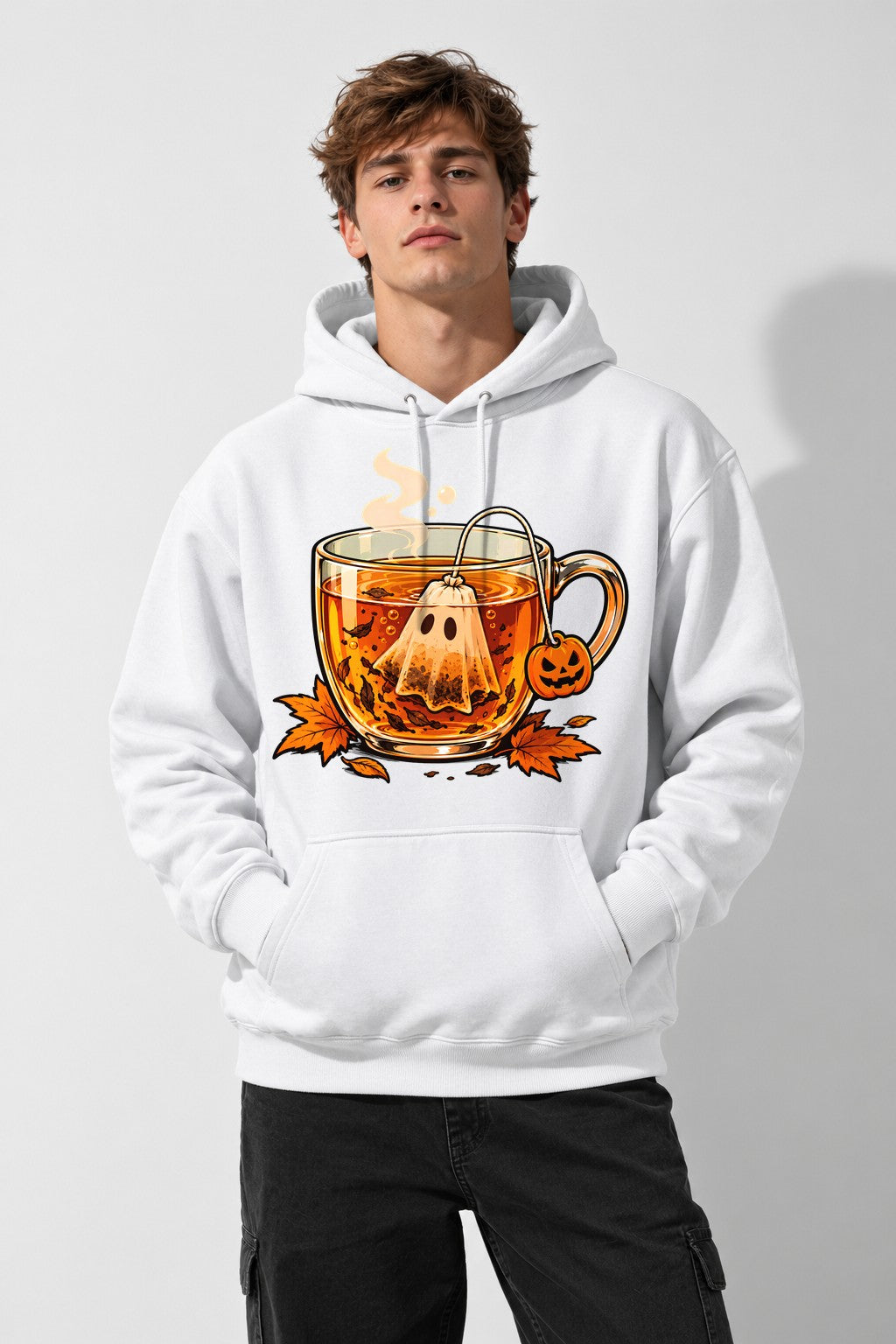 Ghost Tea Bag - White